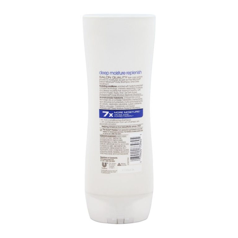 Suave Deep Moisture Replenish Hydrating Conditioner, 12.6 Fl Oz (373Ml)