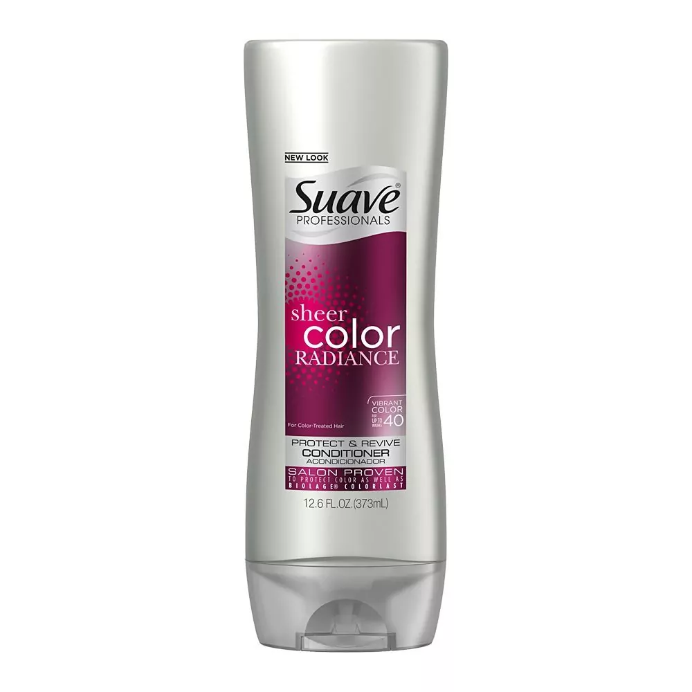 Suave Sheer Color Radiance Conditioner, 12.6 Fl Oz (373Ml)