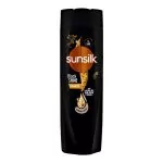 Sunsilk Co-Creations Stunning Black Shine Shampoo, 185ml