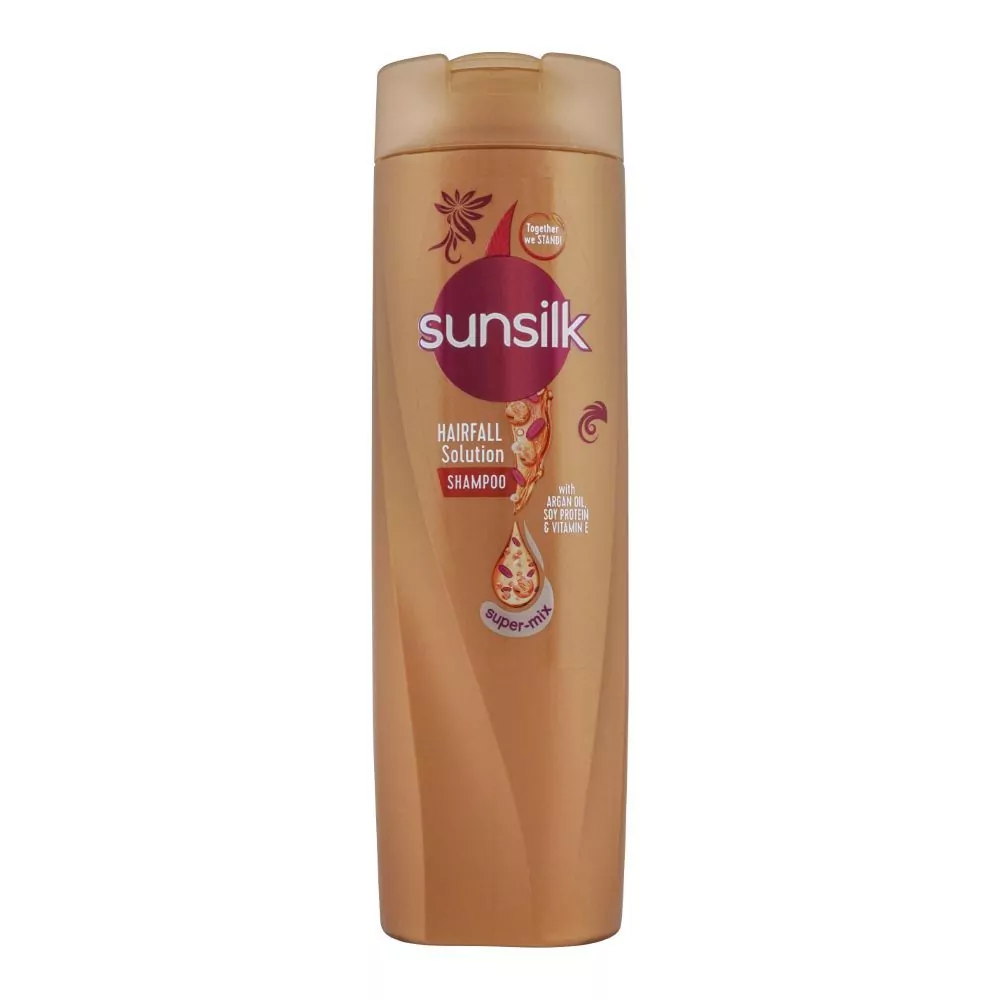 Sunsilk Hair Fall Solution Argan Oil, Soy Protein &Amp;Amp; Vitamin E Shampoo, 360Ml