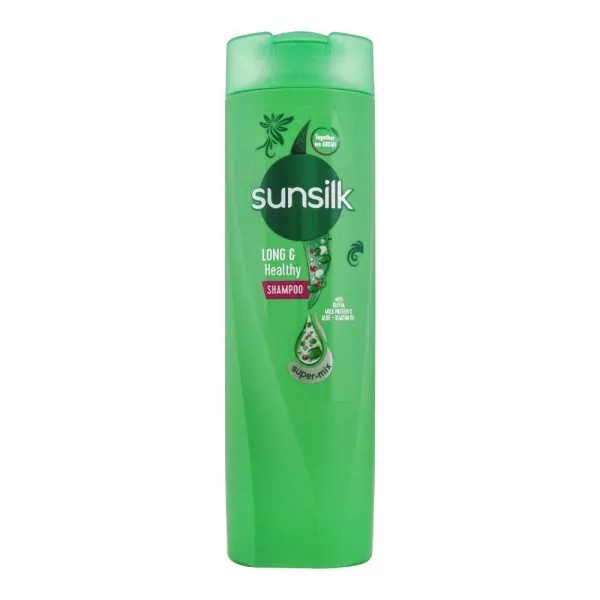 Sunsilk Long Healthy Biotin Milk Protein & Aloe + Almond Oil Shampoo, 360ml