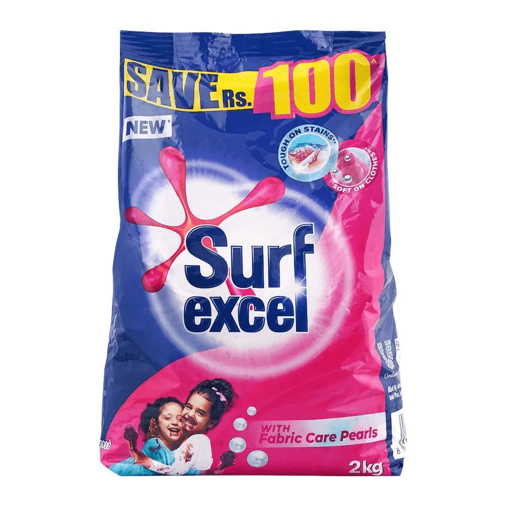 Surf Excel Washing Powder, 2Kg