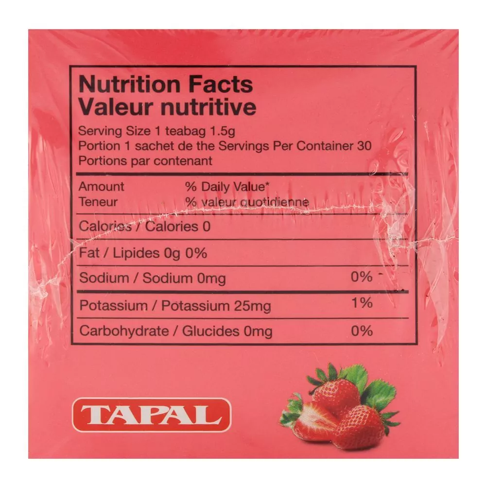 Tapal Strawberry Green Tea Bags 30 Pack A