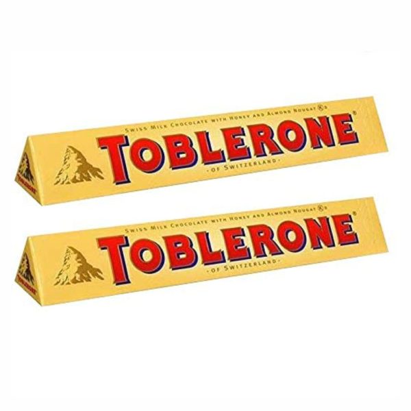 Toblerone Milk Chocolate with Honey Almond 100gms