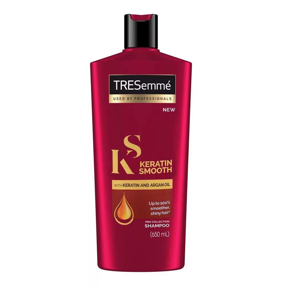 Tresemme Keratin Smooth With Keratin And Argan Oil Pro Collection Shampoo, 650Ml