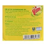 Vim Lemon Dishwash Active Gel 500ml