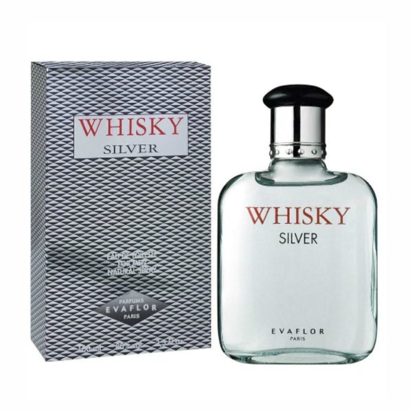 Whisky silver By evaflor for Men EAU DE TOILETTE 100ml