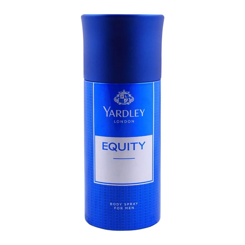 Yardley Equity Deodorant Body Spray For Men, 150Ml