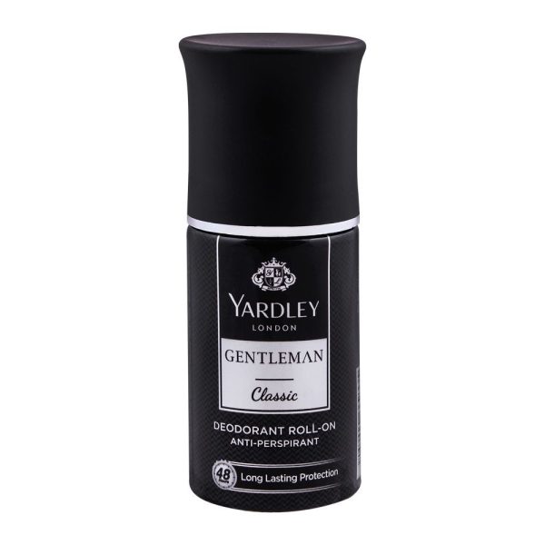 Yardley Gentleman Classic Roll-On Deodorant, 50ml