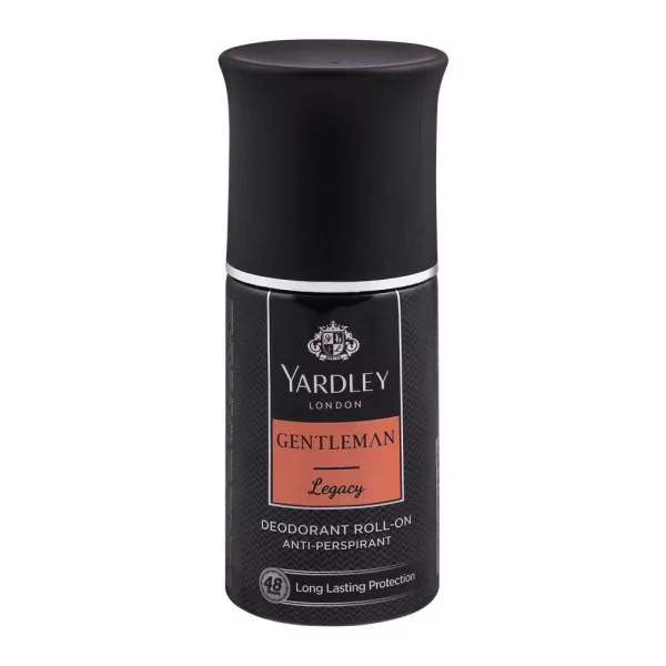 Yardley Gentleman Legacy Roll-On Deodorant, 50ml