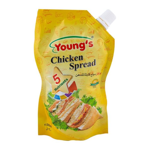 Young's Chicken Spread Pouch 200ml