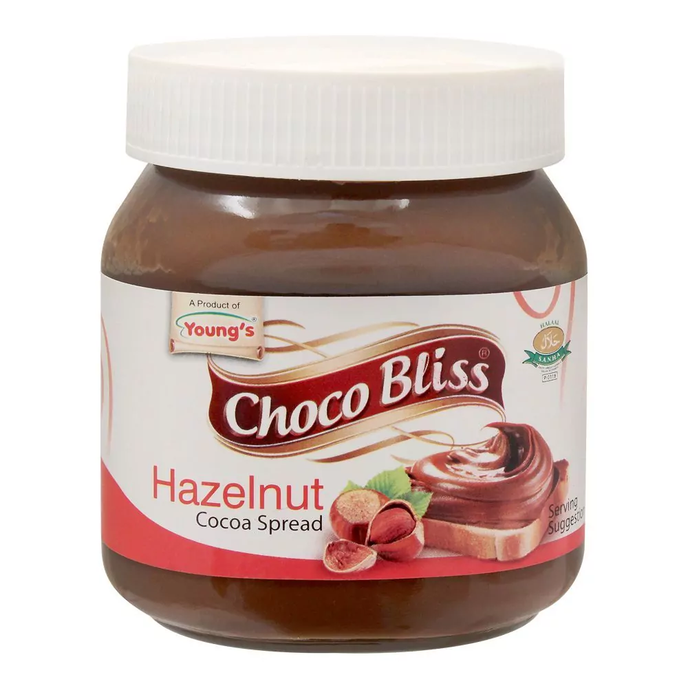 Young'S Choco Bliss Hazelnut Cocoa Spread, 350G