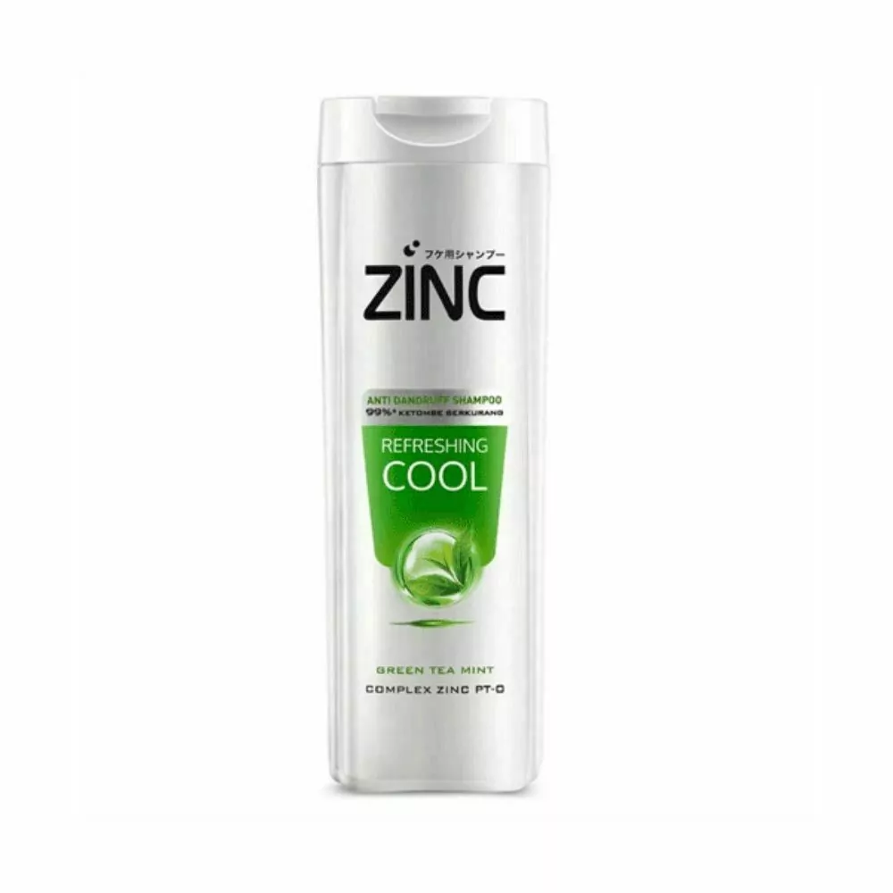 Zinc Anti-Dandruff Refreshing Cool Shampoo, 340Ml