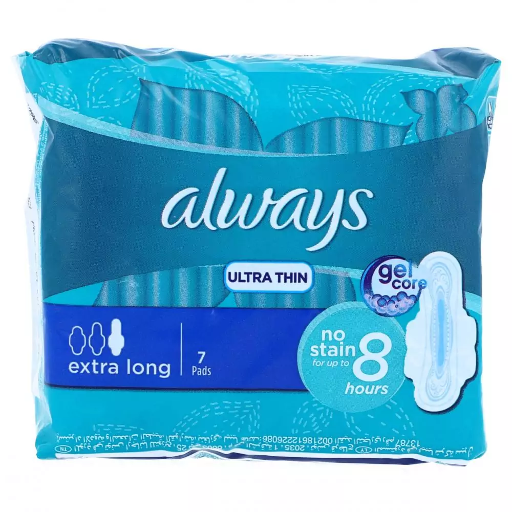 Buy Always Ultra Thin 3 in 1 Extra Long 7 Pads Available Online at Best  Price in Pakistan