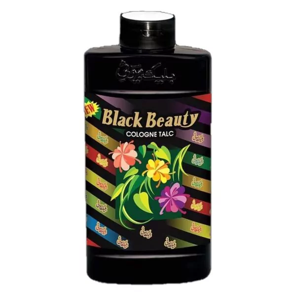 Black Beauty Cologne Talc Powder Large