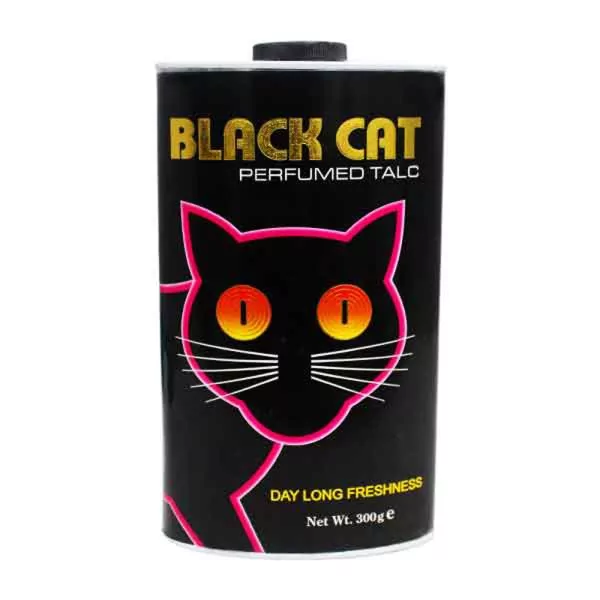 Black Cat Perfumed Talc Powder, 300gm