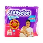 Canbebe Jumbo Mini No. 2, 3-6 KG 72-Pack