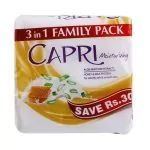 Capri Soap Moisturising Aloe-Nurture Extract 3PC Pack 405gm