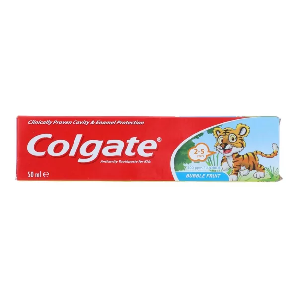 Colgate Junior 2-5 Year Bubble Fruit Tooth Paste, 50g