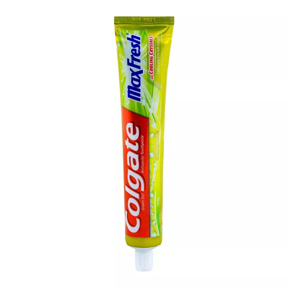 Colgate Maxfresh Green Gel Citrus Blast Toothpaste 125Gm A