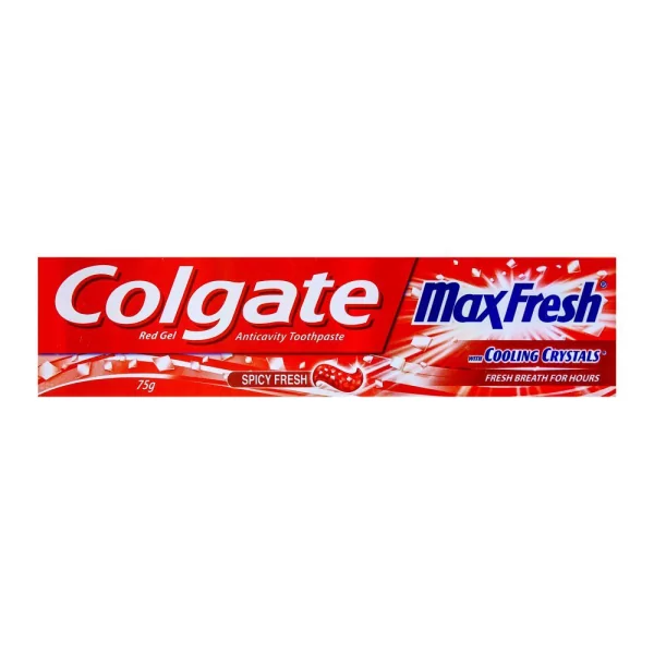 Colgate MaxFresh Red Gel Spicy Fresh Toothpaste 75gm