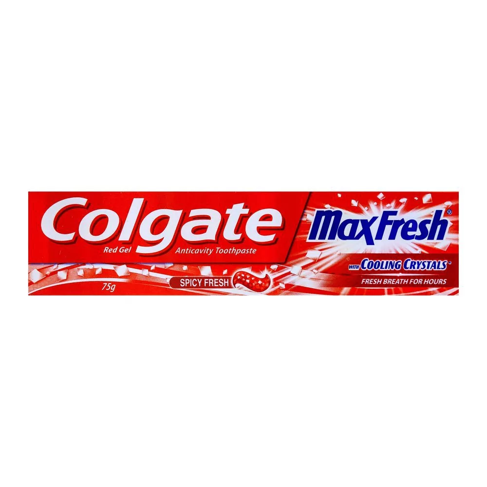 Colgate Maxfresh Red Gel Spicy Fresh Toothpaste 75Gm