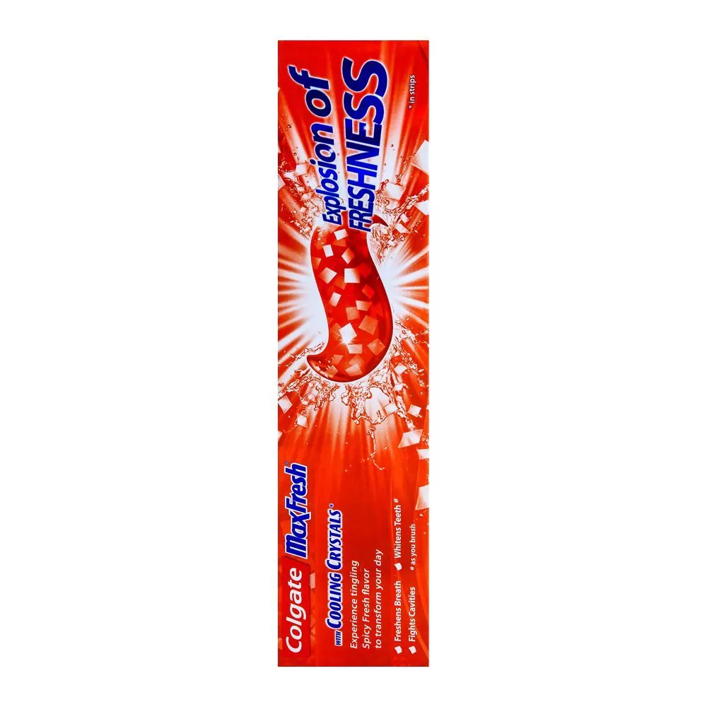 Colgate Maxfresh Red Gel Toothpaste Spicy Fresh 125Gm