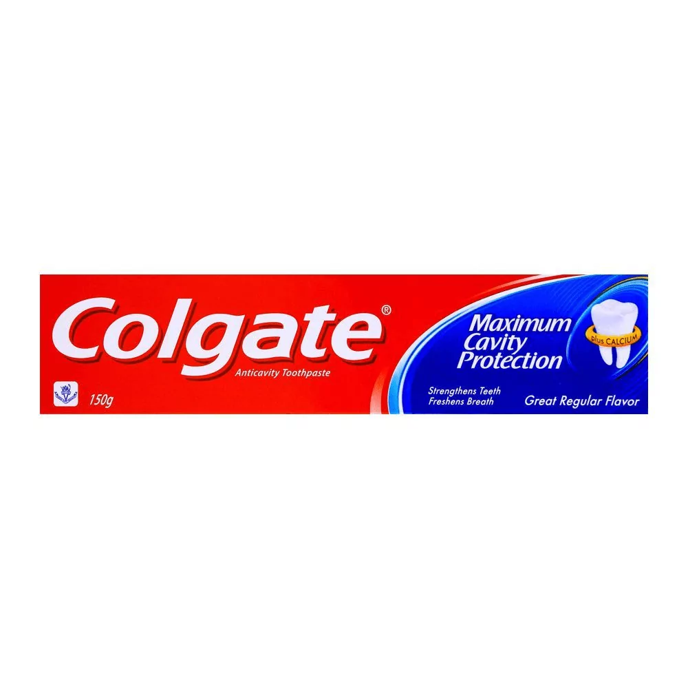 Colgate Maximum Cavity Protection Great Regular Toothpaste 150Gm