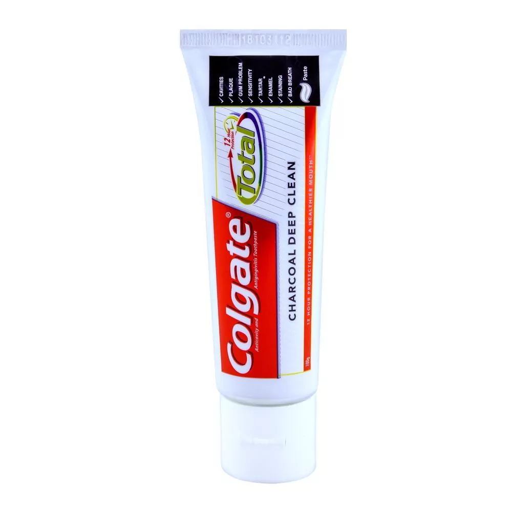 Colgate Total Charcoal Deep Clean Toothpaste 100Gm