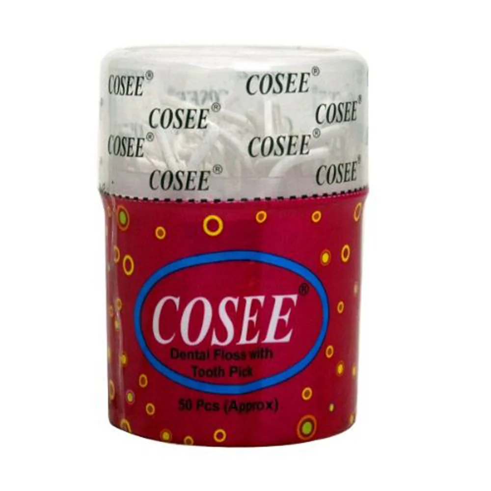 Cosee Dental Floss With Tooth Pick 50 Pcs