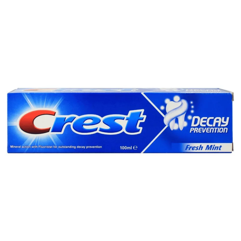 Crest Decay Prevention Fresh Mint Toothpaste, 100Ml