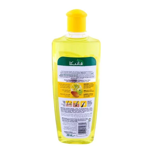 Dabur Vatika Sarson (Mustard) Enriched Hair Oil 200ml