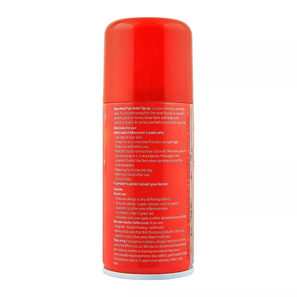 Deep Heat Pain Relief Spray 150Ml A