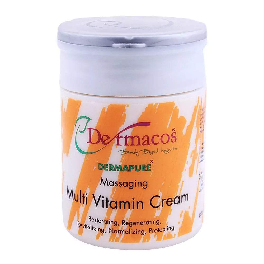 Dermacos Dermapure Massaging Multi Vitamin Cream, 200G