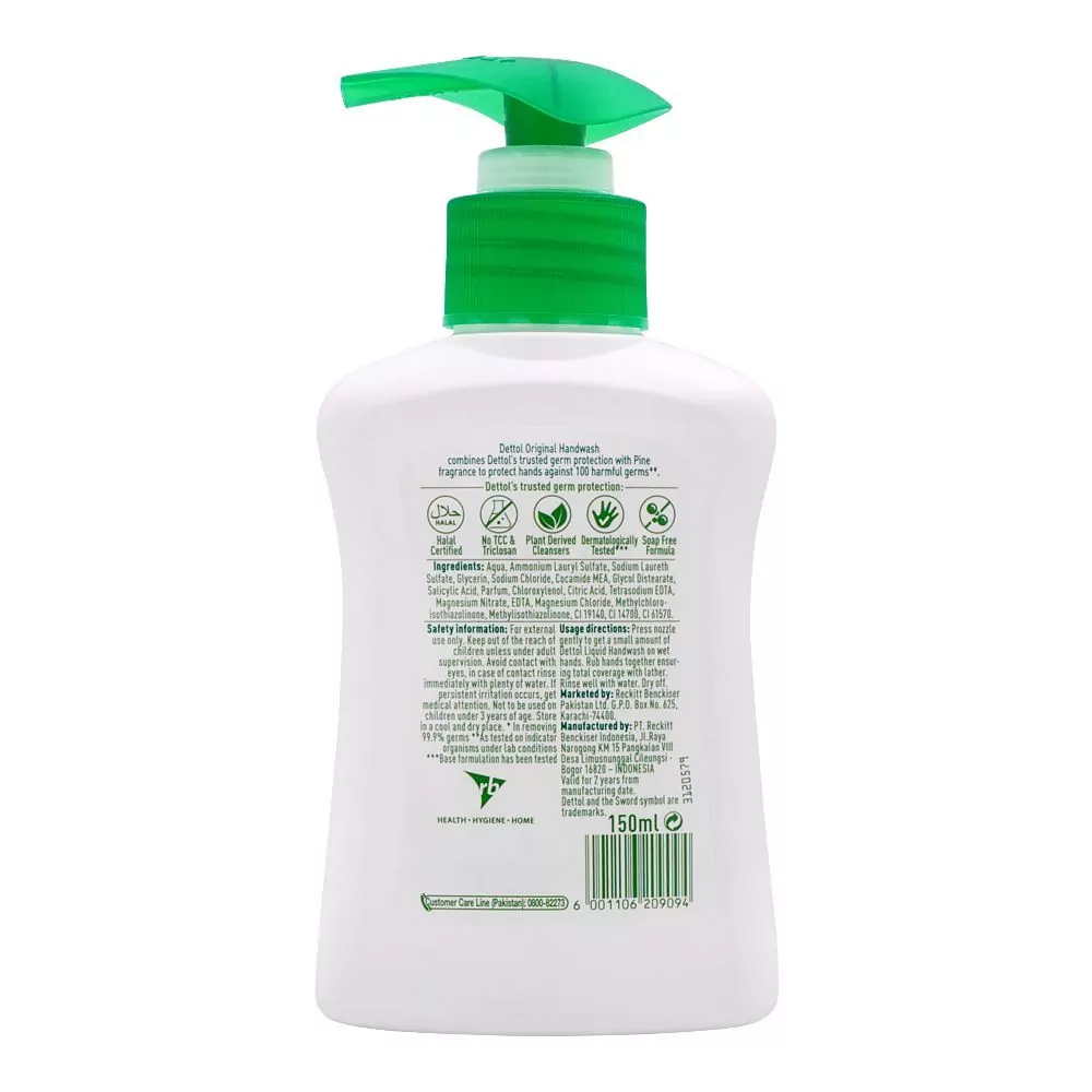 Dettol Liquid Handwash Original 150Ml A