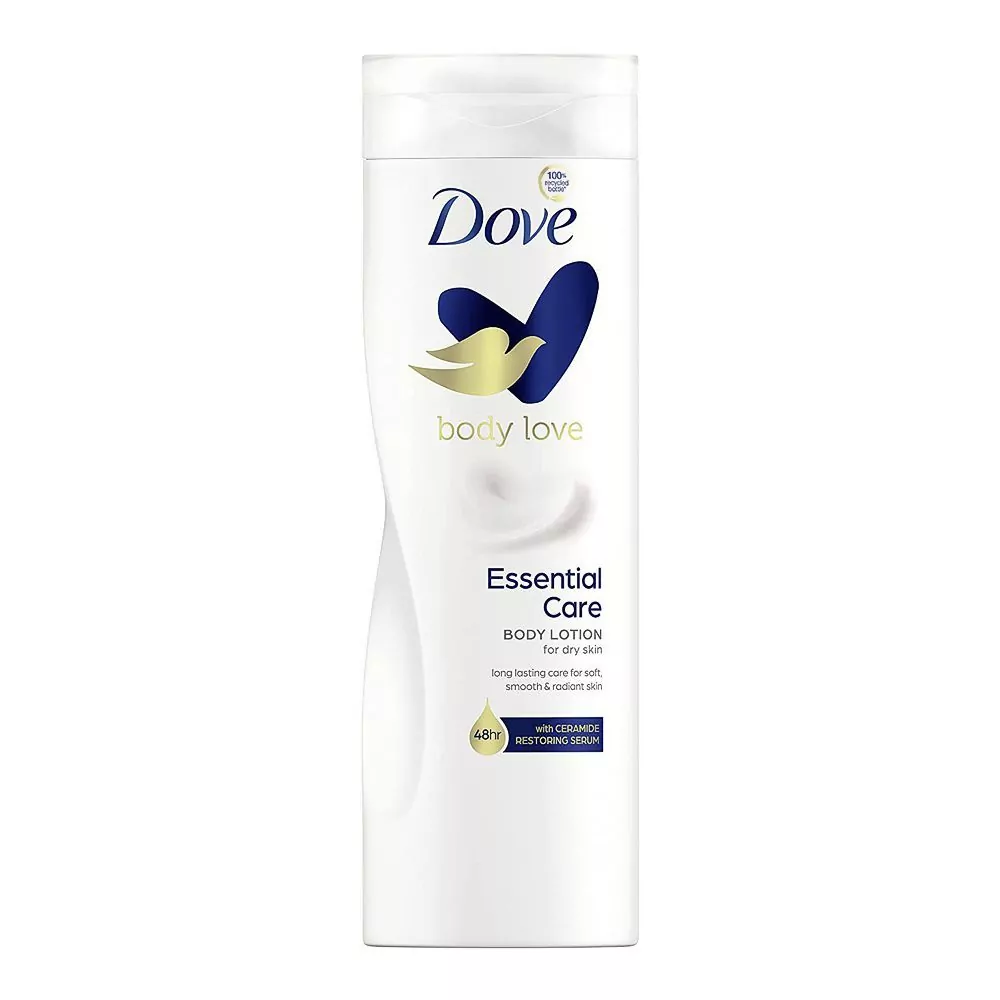 Dove Body Love Essential Care Body Lotion, With Ceramide Restoring Serum, 400Ml