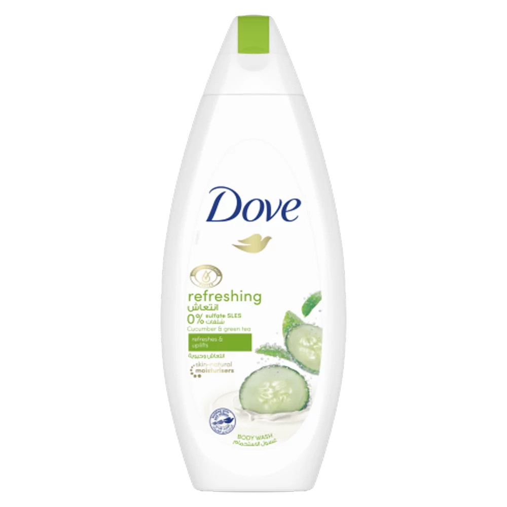 Dove Cucumber &Amp;Amp; Green Tea Scent Body Wash, 250Ml