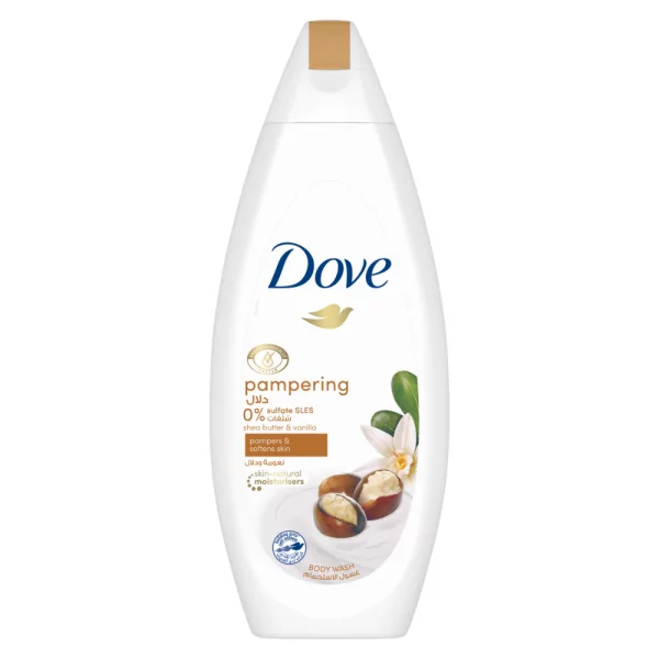 Dove Purely Pampering Shea Butter And Warm Vanilla Body Wash, 250ml