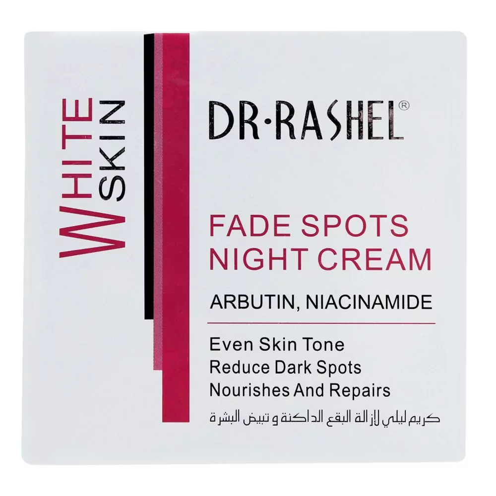 Dr. Rashel White Skin Fade Spots Night Cream, 50G