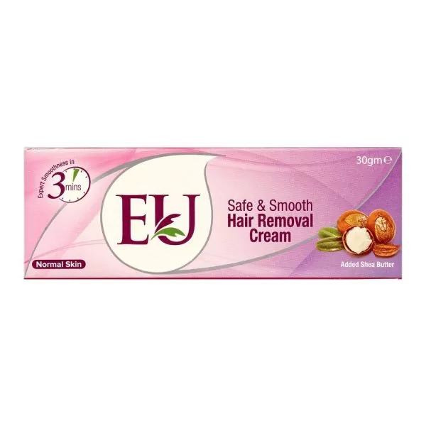 EU Safe & Smooth Normal Skin Hair Removal Cream, 30g