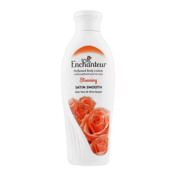 Enchanteur Satin Smooth Stunning Perfumed Body Lotion, 250ml