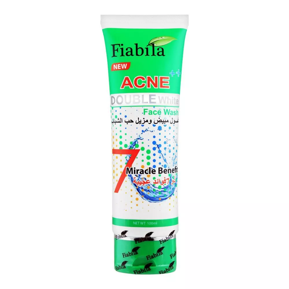 Fiabila Acne Double White Face Wash 100Ml