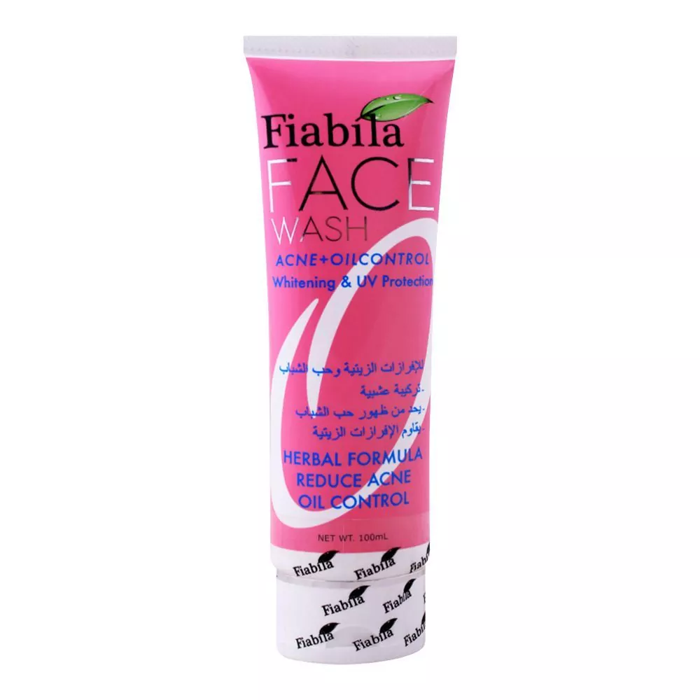 Fiabila Acne + Oil Control Face Wash, Whitening &Amp;Amp; Uv Protection, 100Ml