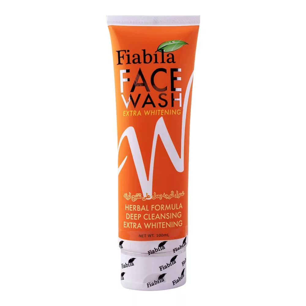 Fiabila Extra Whitening Face Wash, 100Ml