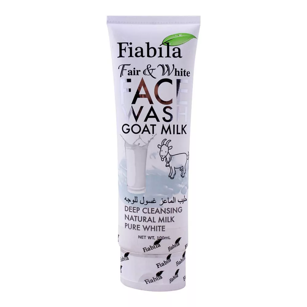 Fiabila Fair &Amp;Amp; White Face Wash Goat Milk 100Ml