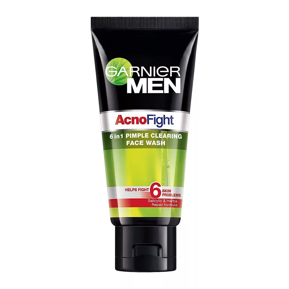 Garnier Men Acno Fight 6-In-1 Pimple Clearing Face Wash 50G