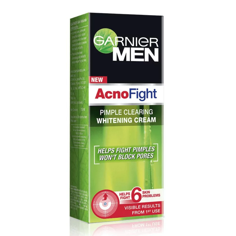 Garnier Men Acno Pimple Clearing Whitening Cream