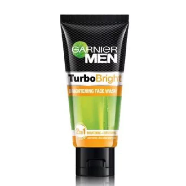 Garnier Men Turbo Bright Fairness Face Wash For Brighter Skin, 50ml