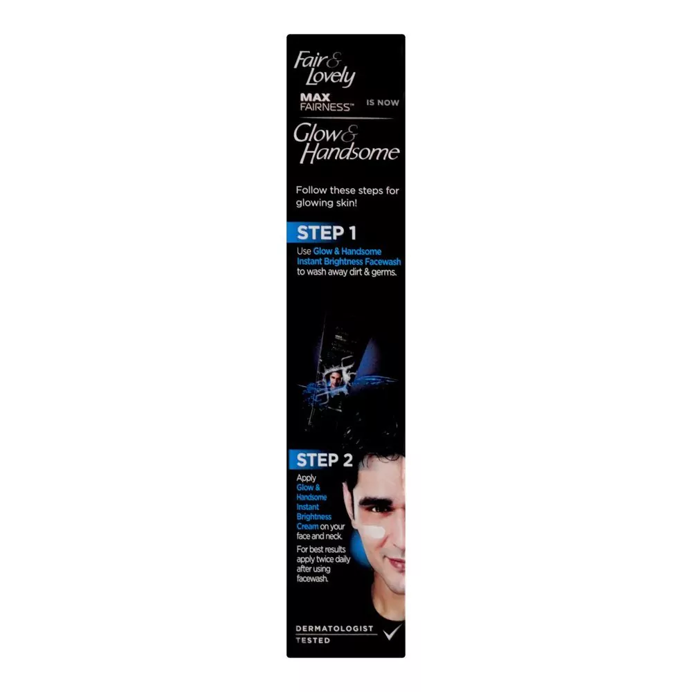 Glow &Amp; Handsome Men'S Instant Brightness Cream 25G