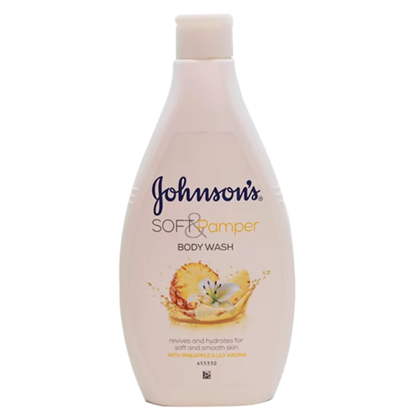 JohnsonS Soft And Pamper Body Wash With Pineapple 400ml